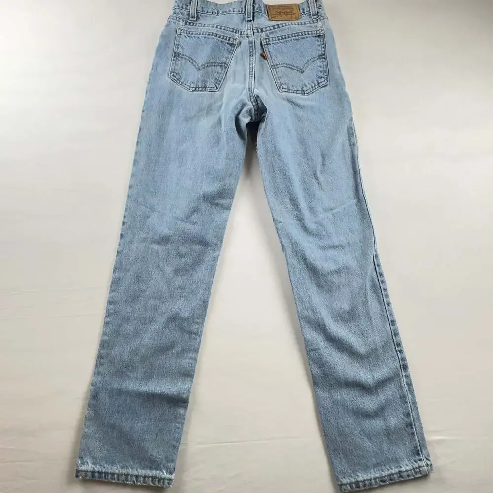 Vintage Levi's 505 Classic Fit Light Wash Jeans Size 29x30